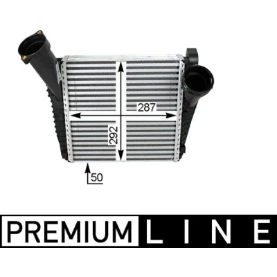 Imagen de MAHLE ORIGINAL CI 77 000P Intercooler PORSCHE: Cayenne