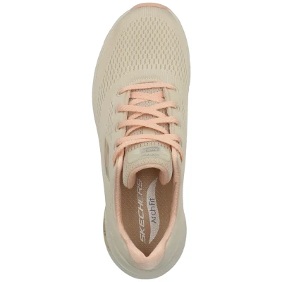 Imagen de Skechers Arch Fit Big Appeal, Zapatillas Mujer, Natural Knit Mesh Coral Trim, 38.5 EU