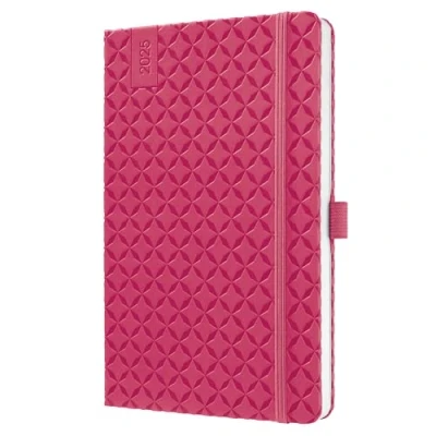 Imagen de SIGEL J5105 Jolie Agenda semanal 2025, tapa dura, 13,5 x 20,3 cm, 174 páginas, pink