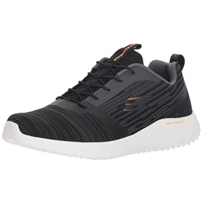 Imagen de Skechers Bounder, Sneakers Hombre, Black Mesh/PU/Trim, 41.5 EU