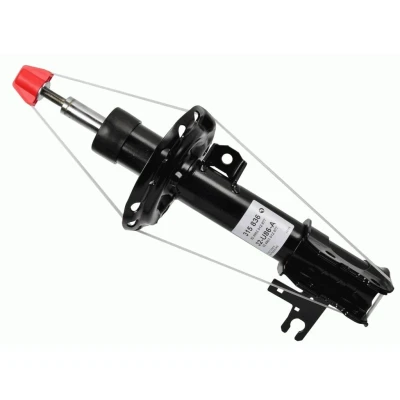 Imagen de SACHS 315 836 amortiguador izquierda Presión de gas Bitubular Columna Espiga arriba OPEL: Meriva B
