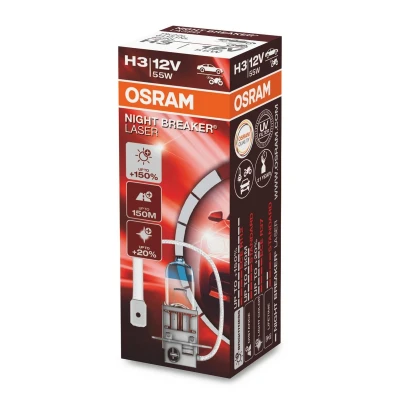 Imagen de OSRAM 64151NL Lámpara, faro de carretera H3 12V 55W Halógena BMW: 3 Berlina, 5 1 Hatchback, SEAT: Leon II Ibiza