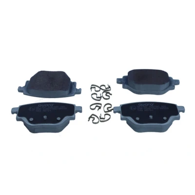 Imagen de QUARO QP1392 Juego de pastillas freno con contacto avisador desgaste tornillos pinza accesorios PEUGEOT: 2008 II, 208 II Hatchback