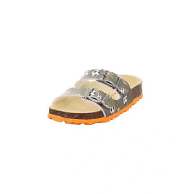 Imagen de Superfit Fussbettpantoffel, Mule, Verde Naranja 7070, 24 EU