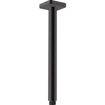 Imagen de hansgrohe Vernis Shape Conexión de techo 30 cm, negro mate, 26407670