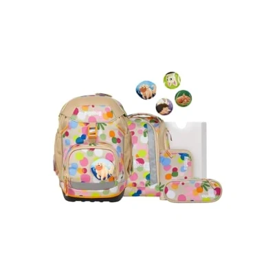 Imagen de Ergobag cubo Juego de mochilas escolares para niños, Talla: One Size, Beige