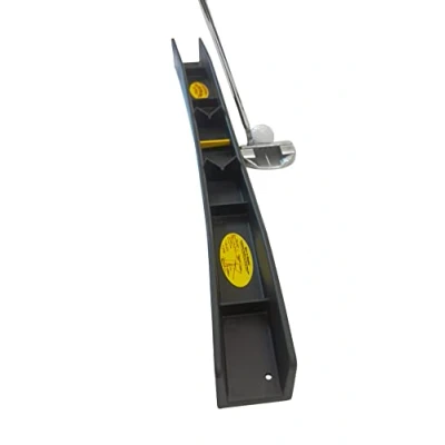 Imagen de The Putting ARC Modelo MS3D Ayuda de Entrenamiento Golf Utilizada para perfeccionar tu y Reducir puntuación. Practica domina Tus Fundamentos Putt. Negro Medianoche