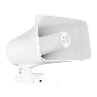 Imagen de Power Dynamics CH300 Altavoz de Bocina 30W, Resistente a la Intemperie IPX6, 8 Ohm, Proyector Sonido con Carcasa ABS, Megafonia, Incluye Soporte Montaje Incluido, Color Blanco