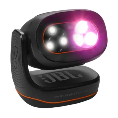 Imagen de Altavoces JBL PartyLight Beam, Con luces RGB y LED, Bluetooth 5.3, Micrófono, Negro