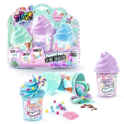 Imagen de SO DIY Slime Shaker 3 Pack Fluffy POP SSC101, Multicolor (Canal Toys SSC101)