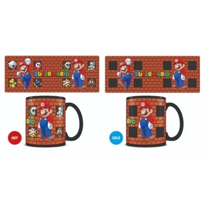 Imagen de Taza con efecto térmico Super Mario Bricks