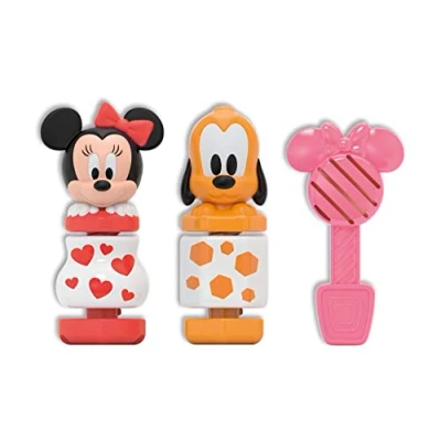 Imagen de Clementoni Disney Baby Minnie Construye y Juega Juego de construcciones Infantil, para desarrollar la psicomotricidad Fina Las Habilidades manuales Juguete bebé 18 Meses (17842)