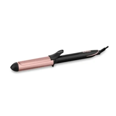Imagen de Rizador Babyliss Tenacilla Rose Quartz 32 mm con pinza, 6 temperaturas hasta 210C, Barril extralargo, cerámica y cuarzo, C452E, Rosa