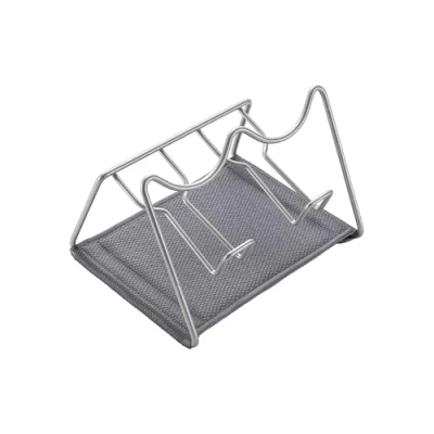 Imagen de Metaltex SODATEX 2 Escurrebotellas Doble. Acabado POLYTHERM color Gris. Dimensiones: 21x17x14 cm