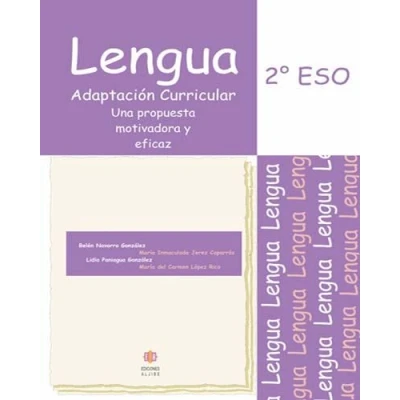 Imagen de Lengua. 2ﾧ Eso. Adaptacion Curricular: Adaptación curricular. 2º de E.S.O. (ADAPTACIONES CURRICULARES PARA ESO)