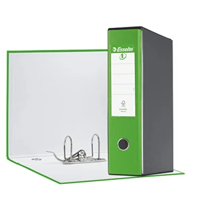 Imagen de Esselte EUROFILE Carpeta de cartón (Cartón, Verde, 8 cm, 230 mm, 330 1 unidad