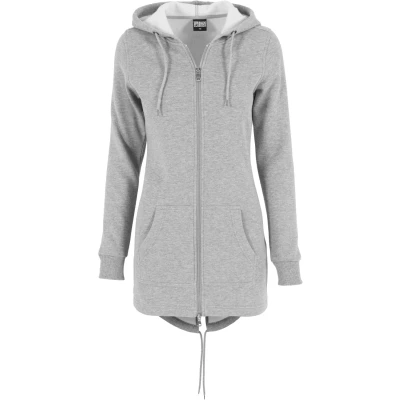 Imagen de Urban Classics Parka Sudadera con cremallera, Mujer, Talla: XS, Grey
