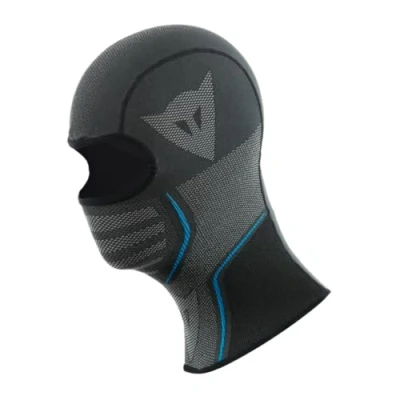 Imagen de Dainese Dry Balaclava, Sotocasco Moto Inverno para Hombre y Mujer, Talla Universal, Pasamontañas Invierno Verano, Unisex, 4 Estaciones, Made in Italy, Negro/Azul
