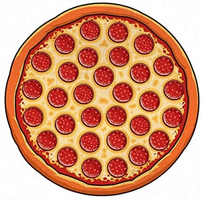 Imagen de ToBe U Burritos Wrap Blanket Round Beach Toalla Taco Manta Microfibra Donut Sandión Fresa Hamburguesa Pizza