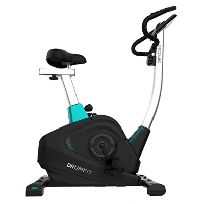 Imagen de Cecotec Bicicleta Estática DrumFit Cycle 6000 Pegasus X. Resistencia Magnética Regulable manualmente, Manillar y Sillín regulables, Soporte para dispositivos, Ruedas de transporte