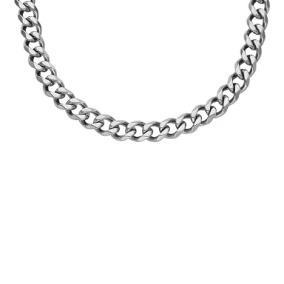Imagen de Fossil Collar silvercoloured, Hombre, Talla: One Size, Silver coloured