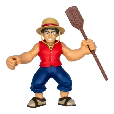 Imagen de Heroes of Goo Jit Zu One Piece Luffy Stretchy 7 Inch Collectible Action Figure