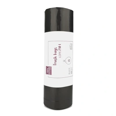 Imagen de D.RECT Bolsas de Basura Plástico para Reciclar, Negro, 240L, 10 Unidades