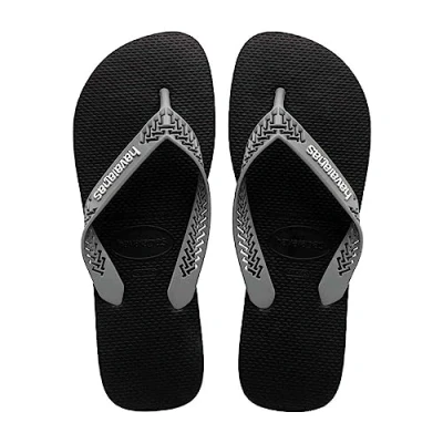 Imagen de Havaianas Power Light Solid, Sandalias Hombre, Black/Steel Grey, 37/38 EU