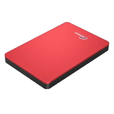 Imagen de Sonnics 1TB USB 3.1 Type C Externos Portátil Duros Discos por Ventanas PC, Mac, Smart TV, Xbox One/Serie X &amp; PS4 /PS5, Rojo