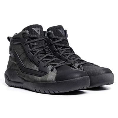 Imagen de Dainese Urbactive Gore Tex Shoes, Botas de Motociclista Hombre, Negro/Army Green, 46 EU