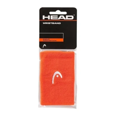 Imagen de HEAD Muñequera de 5 Accesorio Tenis, Adultos Unisex, Naranja, Talla única