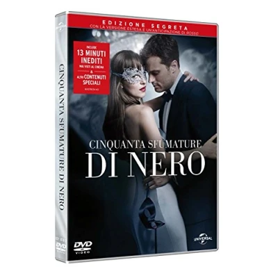 Imagen de Cinquanta Sfumature di Nero (Versione Cinematografica + Versione Estesa)(DVD) [Italia]