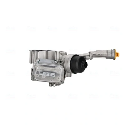 Imagen de NISSENS 91393 Radiador de Aceite rerigerado por agua con alojamiento del filtro aceite, sin juntas FIAT: Doblo II Furgón / Familiar