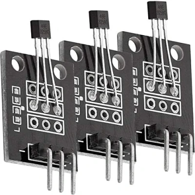 Imagen de AZDelivery 3 x KY 035 Módulo de Sensor Magnético Hall Analógico Compatible con Arduino E Book Incluido!