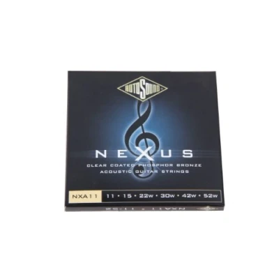 Imagen de Rotosound NXA11 Juego de cuerdas para guitarra acústica fósforo/bronce, 11 15 22 30 42 52