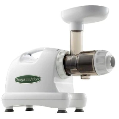 Imagen de Omega 8224 Exprimidor eléctrico, 200 W, color blanco