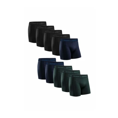Imagen de DANISH ENDURANCE Calzoncillos Hombre Bóxer Algodón Premium, con o Sin Bragueta, Pack de 3 10, Ropa Interior Cómoda y Elástica
