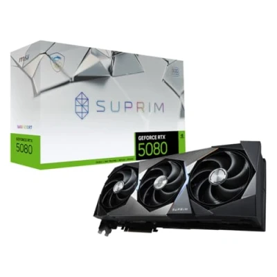 Imagen de MSI GeForce RTX 5080 16G SUPRIM SOC