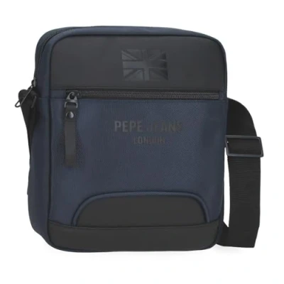 Imagen de Pepe Jeans Bromley Bandolera Portatablet Azul 23x27x7 cms Poliéster by Joumma Bags
