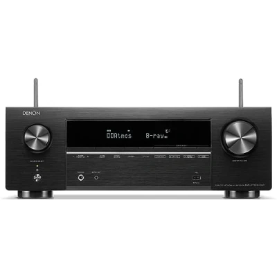 Imagen de Denon AVR X1700HDAB Receptor AV de 7,2 Canales, Amplificador HiFi con Dolby Atmos, DTS:X, 6 entradas HDMI y 1 Salida, 8K HDMI, Bluetooth, Wi Fi, AirPlay 2, HEOS Multiroom, Compatible Alexa