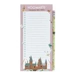 Imagen de notas magnéticas Harry Potter Blog de magnético con lápiz Lista compra nevera Bloc Producto licencia oficial