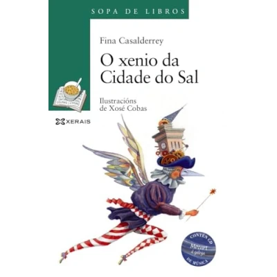 Imagen de O xenio da Cidade do Sal (INFANTIL E XUVENIL SOPA De LIBROS 10 anos en diante)