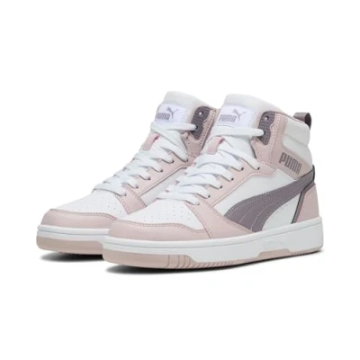 Imagen de PUMA Zapatillas unisex Rebound V6, Mauve Mist Plum Jam White Pink Purple, 38 EU