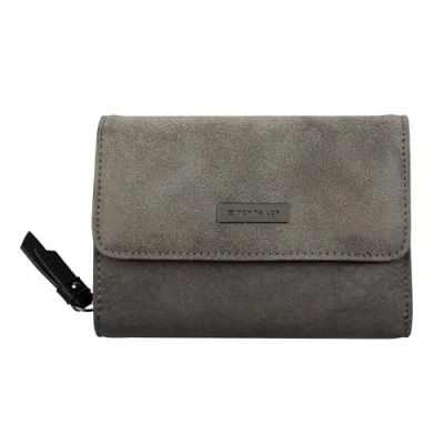 Imagen de TOM TAILOR Elin, Billetera para Mujer, Gris, 14 x 4 10