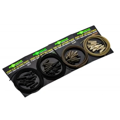 Imagen de Korda Clip de Plomo y Action Pack Weed Material pequeño pesca