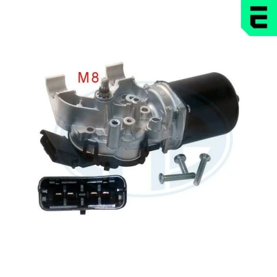 Imagen de ERA 460161A Motor del Limpiaparabrisas 12 delante para vehíc. con volante a la izquierda, dirección derecha NISSAN: Note I
