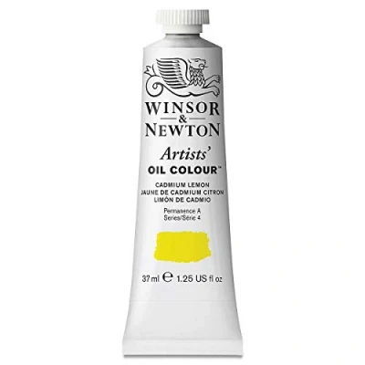 Imagen de Winsor &amp; Newton Artists Pintura al Óleo, 37 ML, Amarillo (Amarillo de Cadmio Limón)