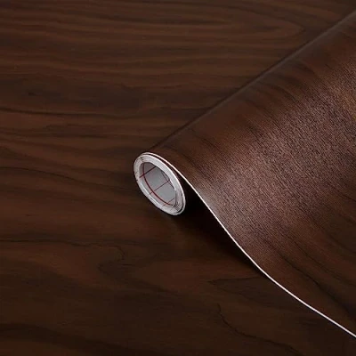 Imagen de d c fix vinilo adhesivo muebles Chocolate de abedul manzana efecto madera autoadhesivo impermeable decorativo para cocina, armario, puerta, mesa papel pintado forrar rollo láminas 45 cm x 2 m