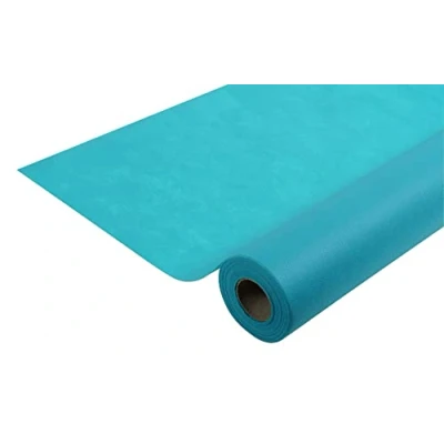 Imagen de Pro Nappe Ref R782528I Mantel no tejido spunbond desechable Rollo de 25 M largo X 1,20 ancho Color azul turquesa Material resistente al desgarro, repelente agua y que se puede limpiar