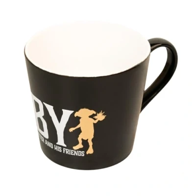 Imagen de Taza Harry Potter Dobby café cerámica 444 ml, regalos Tazas de café, desayuno: Merchandising Oficial